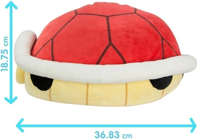 Tomy Mocchi Mocchi Plush Mario Kart Red Shell