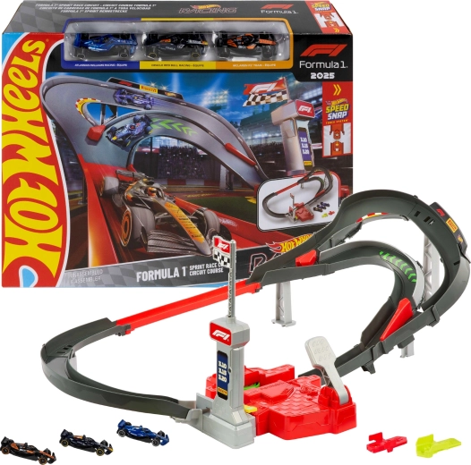 Hot Wheels HW Racing sacīkšu trase Formula 1 sprint + 3 formulas
