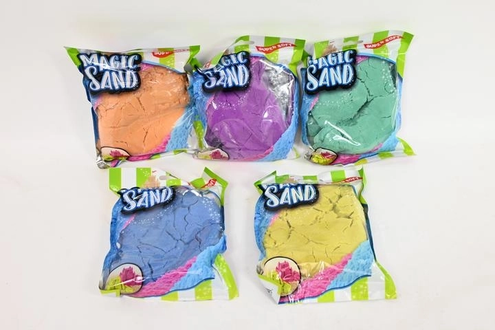 Maģiskās smiltis 250 g – 6 krāsas