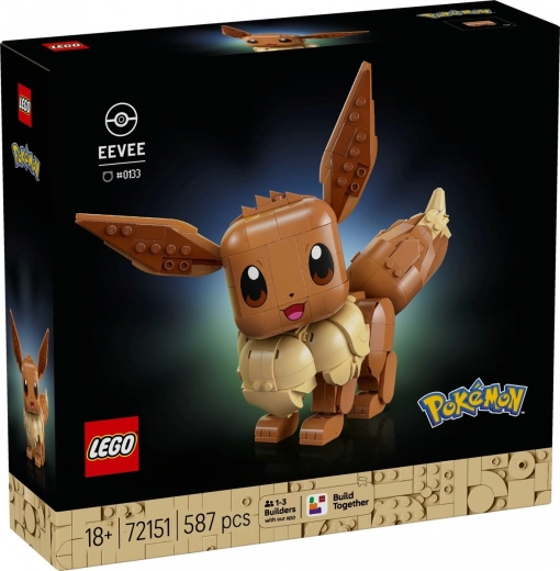 LEGO Pokémon Eevee būvēšanas komplekts pieaugušajiem