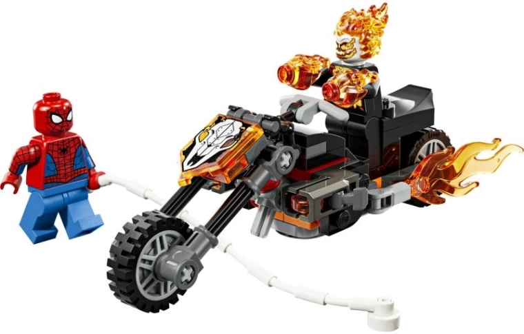 Flames, speed, and motorcycle action