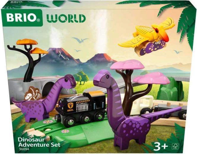 Brio dinozauru piedzīvojumu vilcieniņtrase