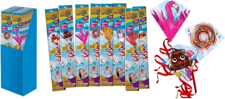 Flying Kite with a Cheerful Design 59 × 55 cm - 1 Piece