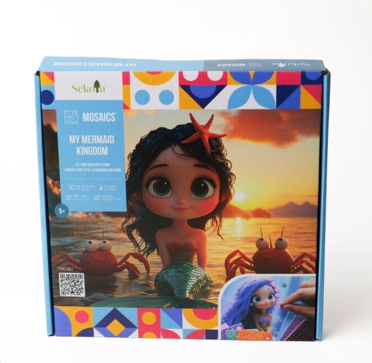 Sekoia mosaic craft kit My Mermaid Kingdom