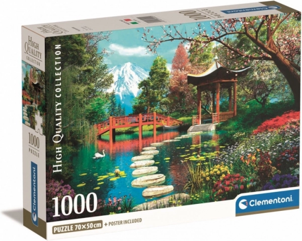 Puzle 1000 gabali Compact Fuji Garden