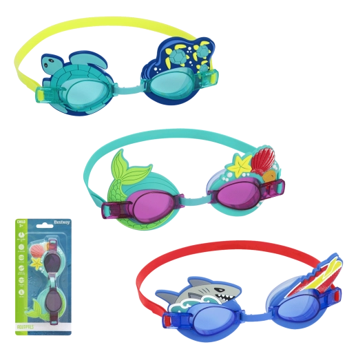 Bērnu peldbrilles Bestway AquaPals haizivs