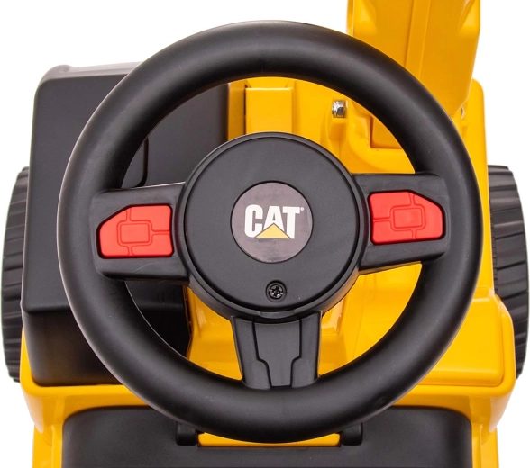 Steering wheel with horn