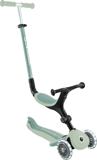 Globber go-up active lights ecologic 3v1 pistāciju