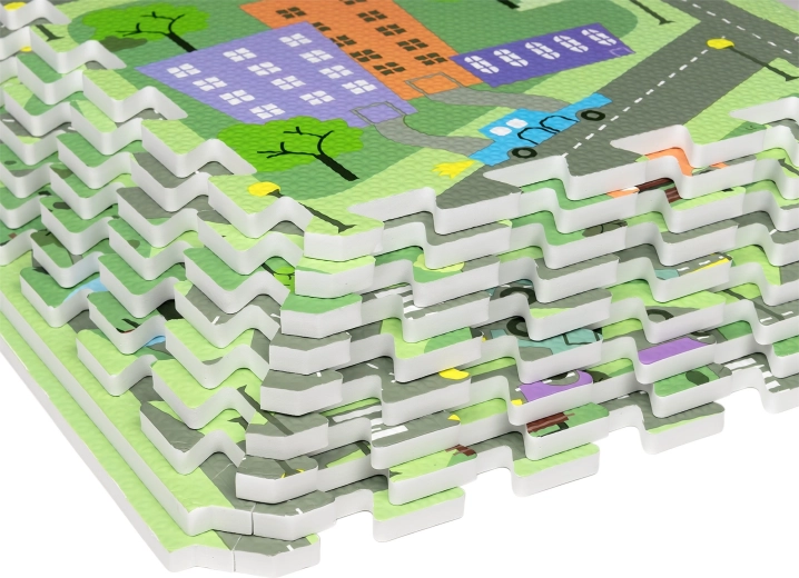 Mīksta un droša EVA putu materiāla virsma