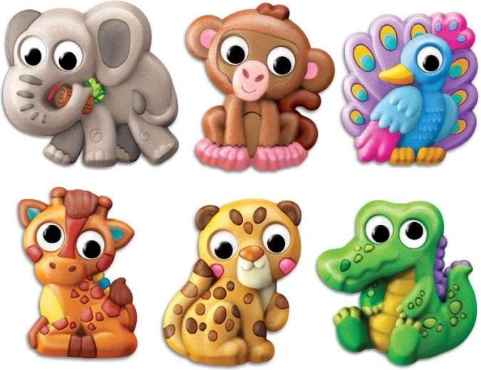 Rotaļīgs dizains ar kustīgām acīm