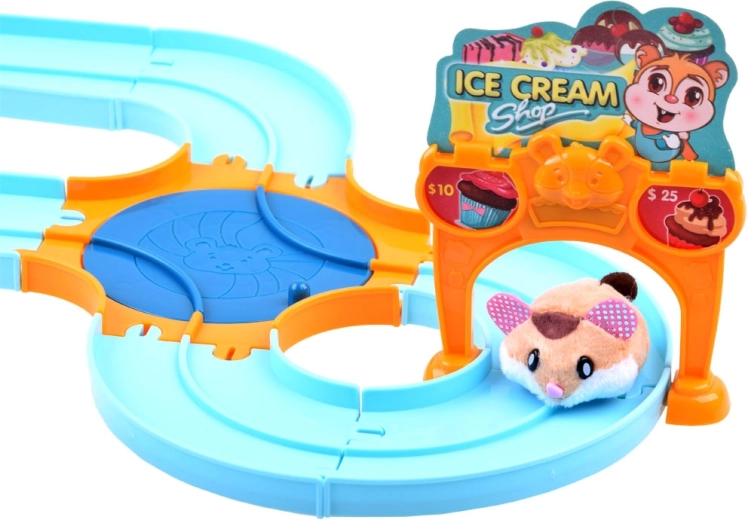 Saldējuma trase ar pārslēdzēju