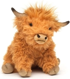 Plīša govs (Highland) videi draudzīga 20 cm – 1 gab.