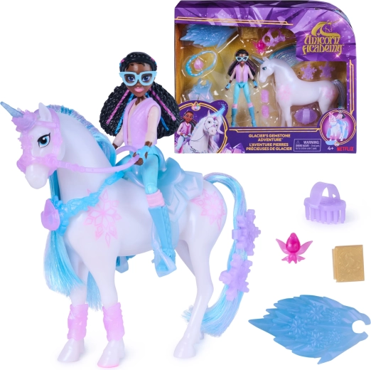 Spin Master Unicorn Academy Layla and Glacier фигурine set with accessories