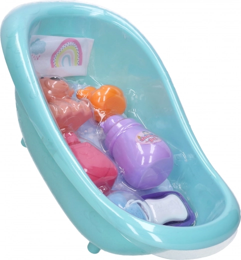 Vanniņa lellēm ar piederumiem 38 cm