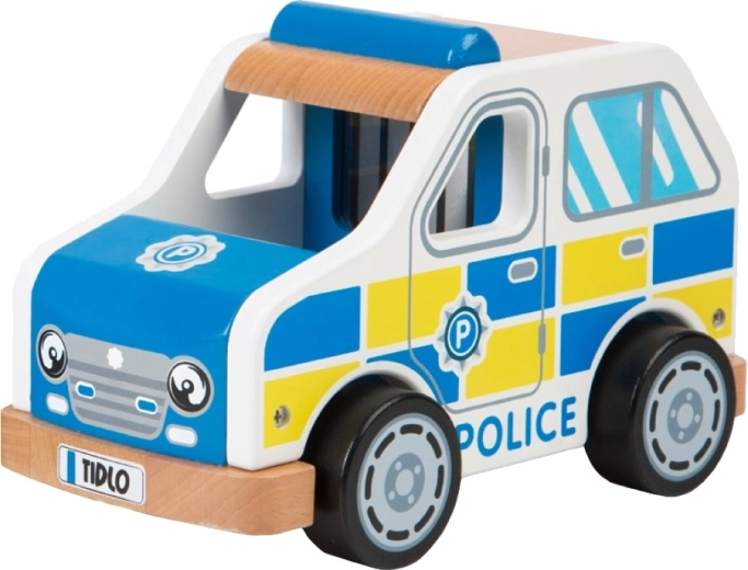 Tidlo policijas koka auto