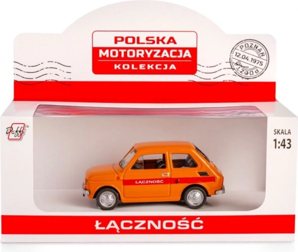 Metāla modelis FIAT 126p 1:43 – pasta izdevums
