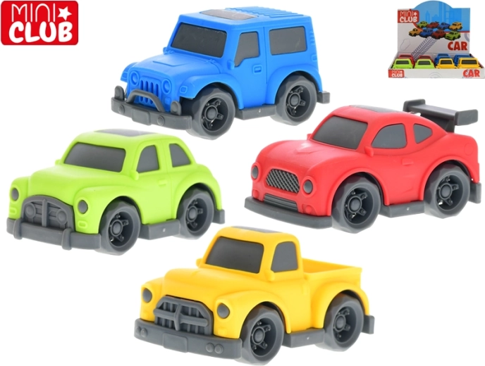 Mini Club automašīna bērniem 9,5 cm ar brīvgaitu