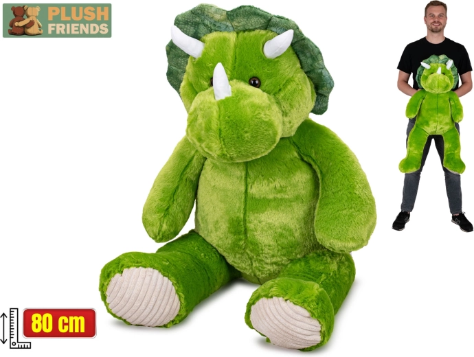 Plush Friends plīša triceratops 80 cm