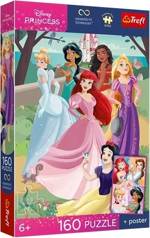 Trefl Disney Princesses puzzle 160 pieces – Enchanting Evening