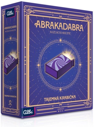Abrakadabra noslēpumainā burvju kastīte