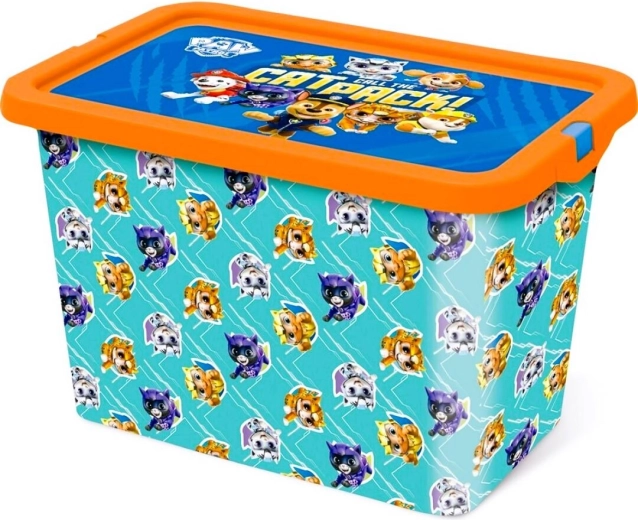 Storage box with clip lid Paw Patrol 7 l