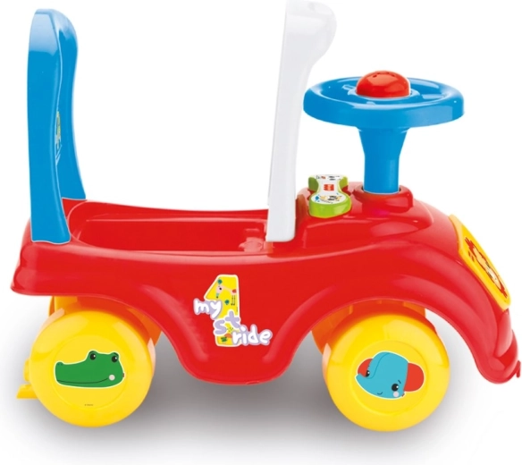 Stable and comfortable first ride-on