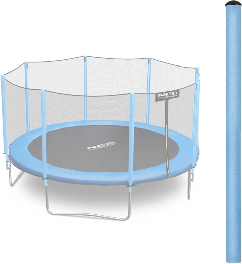 Augšējā statņa daļa batutam ar aizsargtīklu 8–15 ft, zila Neo-Sport