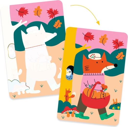 Durable cards with rounded corners for small hands