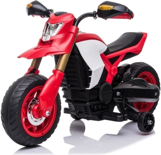 Realistic motorcycle appearance
