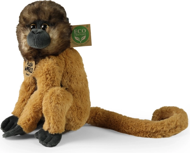 Rappa plīša pērtiķis PLUSH WORLD eco-friendly 22 cm