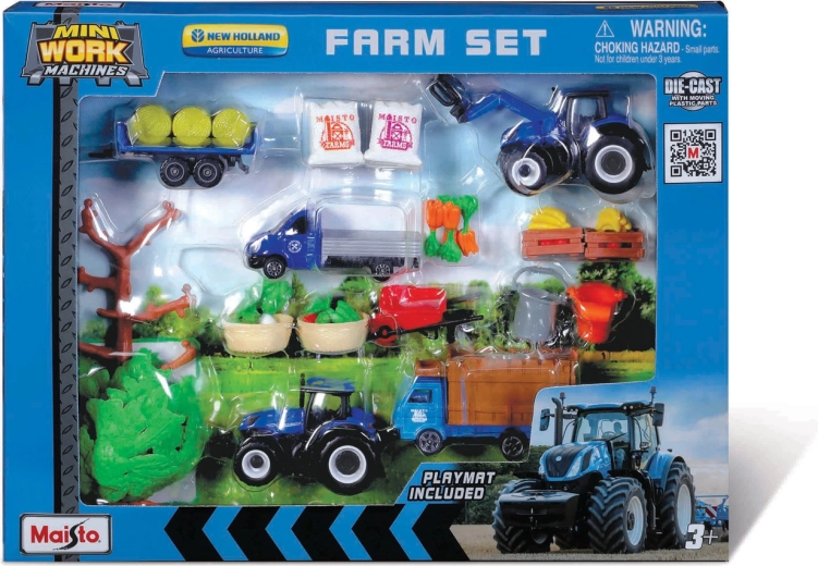 Maisto Mega fermas komplekts New Holland