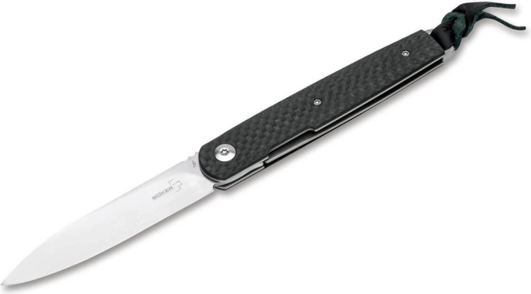 Böker Plus LRF Carbon džentlmeņu kabatas nazis 7,8 cm