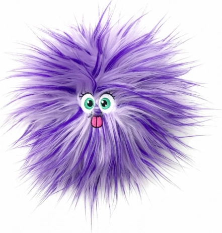 Pūkaina plīša rotaļlieta FLUFFY FRIENDS ar pop efektu