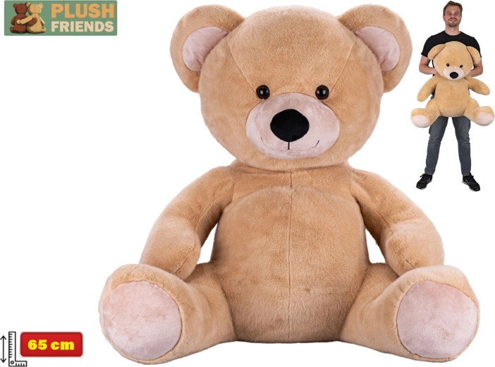 Plīša lācis Plush Friends 65 cm bēšs
