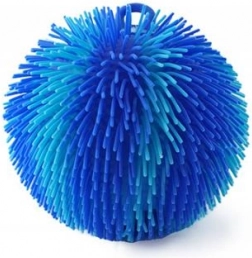 Shaggy Rainbow Light-Up Ball – Blue