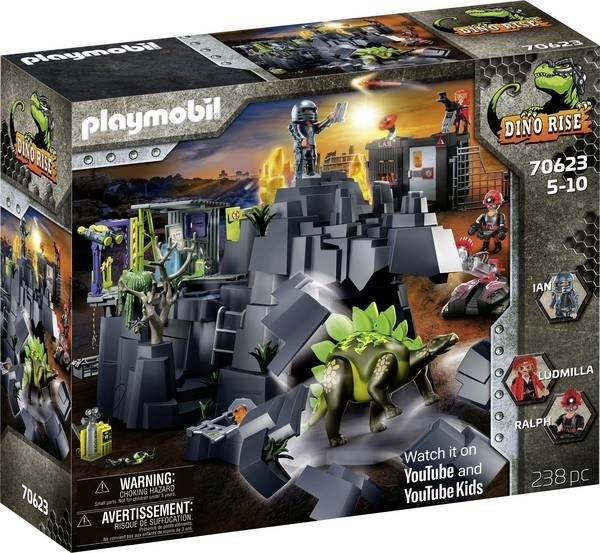 PLAYMOBIL DINO ROCK interaktīvs rotaļu komplekts