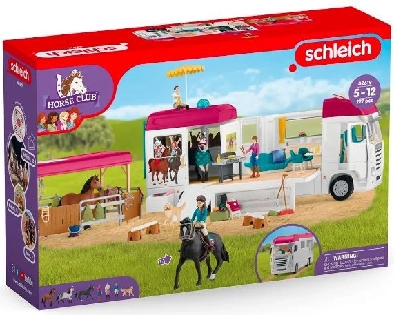 Schleich Horse Club zirgu transportieris ar figūriņām