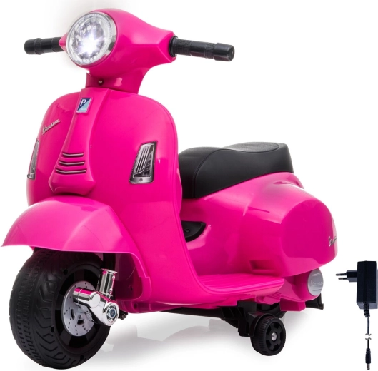 Lights, horn and battery-powered drive