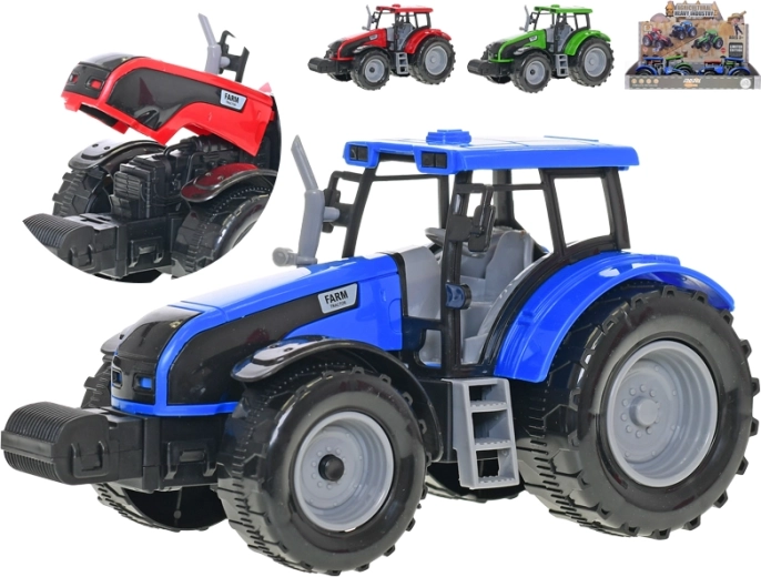 Plastmasas traktors ar inerces piedziņu 20 cm