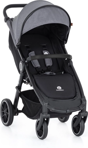 PETITE&MARS sporta ratiņi Street+ RWS black – Ultimate Grey
