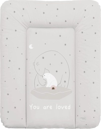 Ceba Baby mīksts pārtinamais paklājiņš Basic Polar Bears 50 × 70 cm