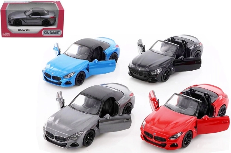 Metāla auto modelis BMW Z4 1:34 ar Pull Back piedziņu