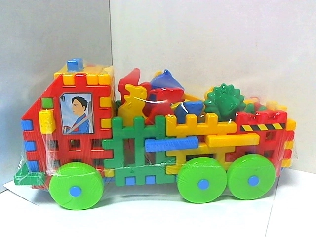 Construction Blocks – Truck with Animals