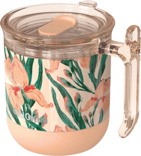 Termokrūze Quokka wave floral peach 260 ml