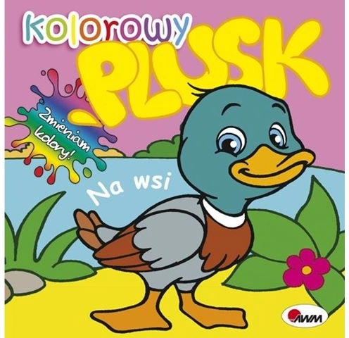 Peldgrāmatiņa Kolorowy plusk: laukos