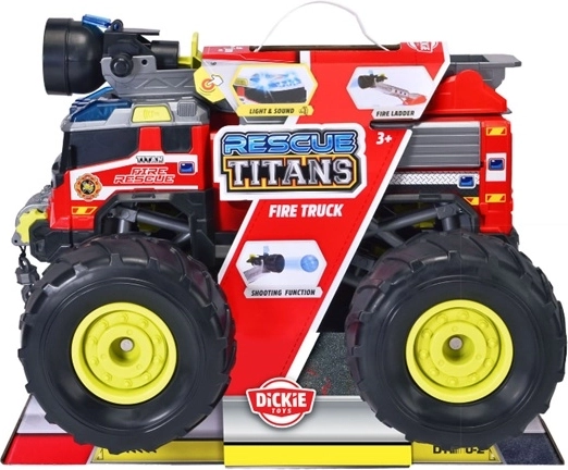 Dickie Toys City ugunsdzēsēju monster truck