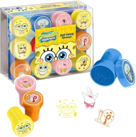 Spongebob stamps 12 pcs
