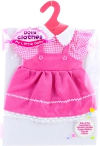 Pink dress for a doll
