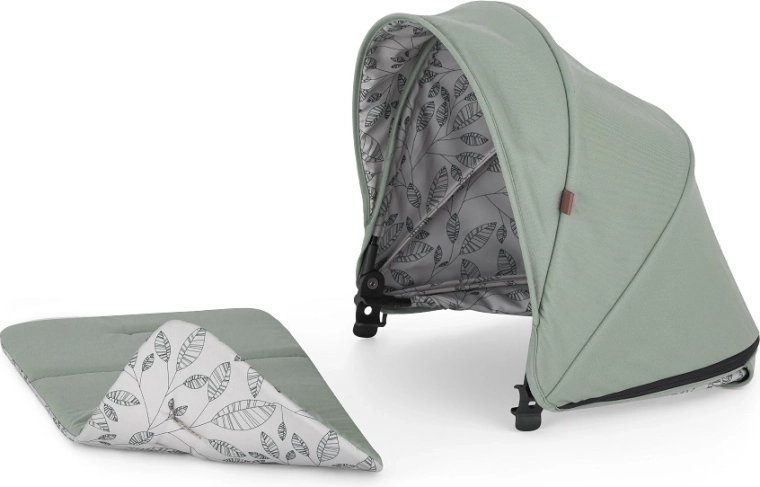 Petite&Mars canopy for the Royal2 and Royal3 stroller, Iron Green