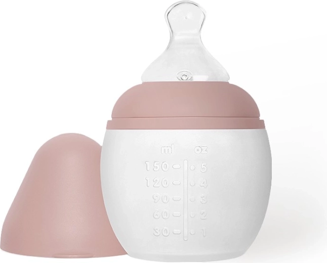 ÉLHÉE pret kolikām paredzēta zīdaiņu barošanas pudele Blush 150 ml